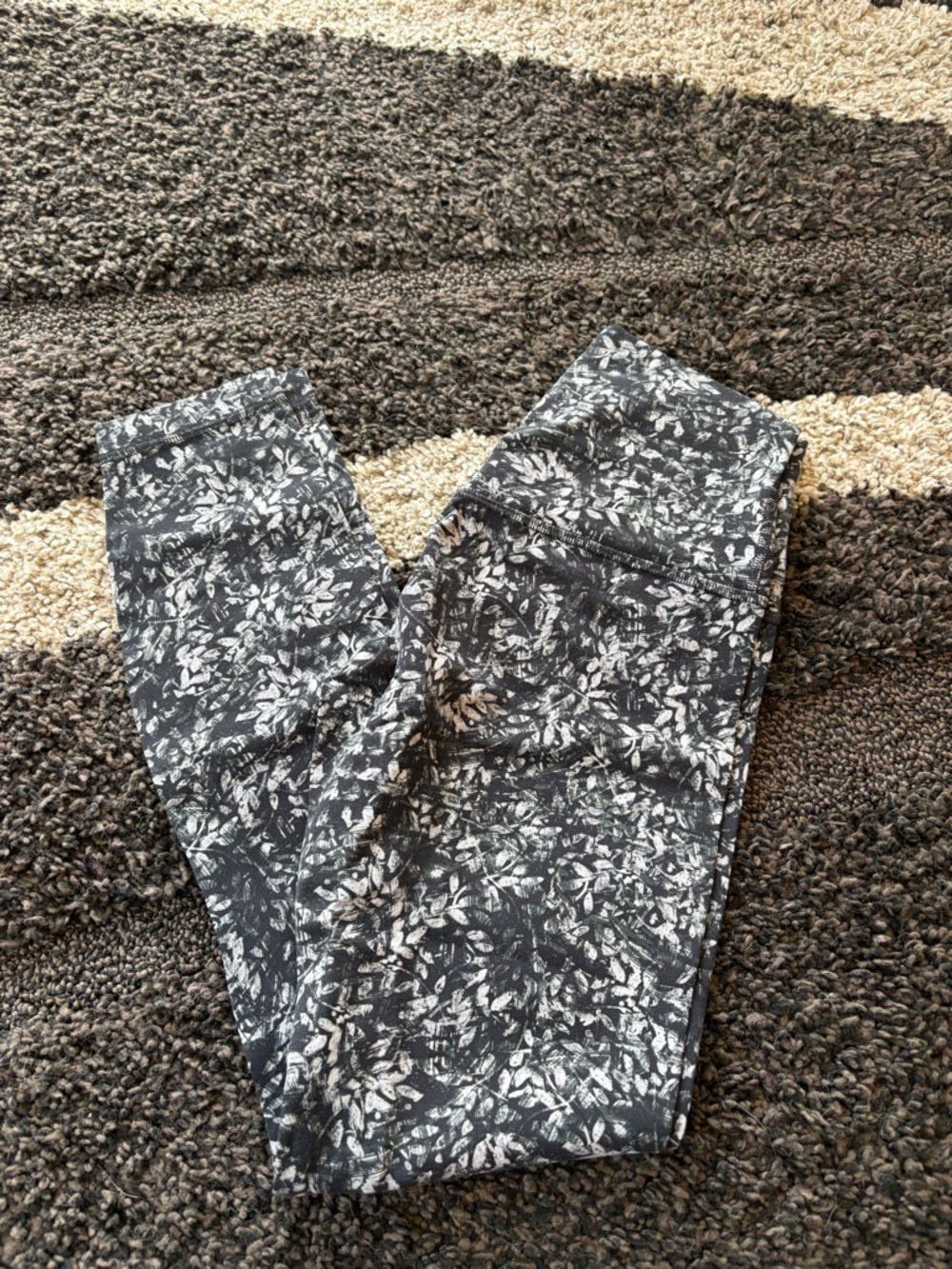 Women’s Black & White Printed Legging